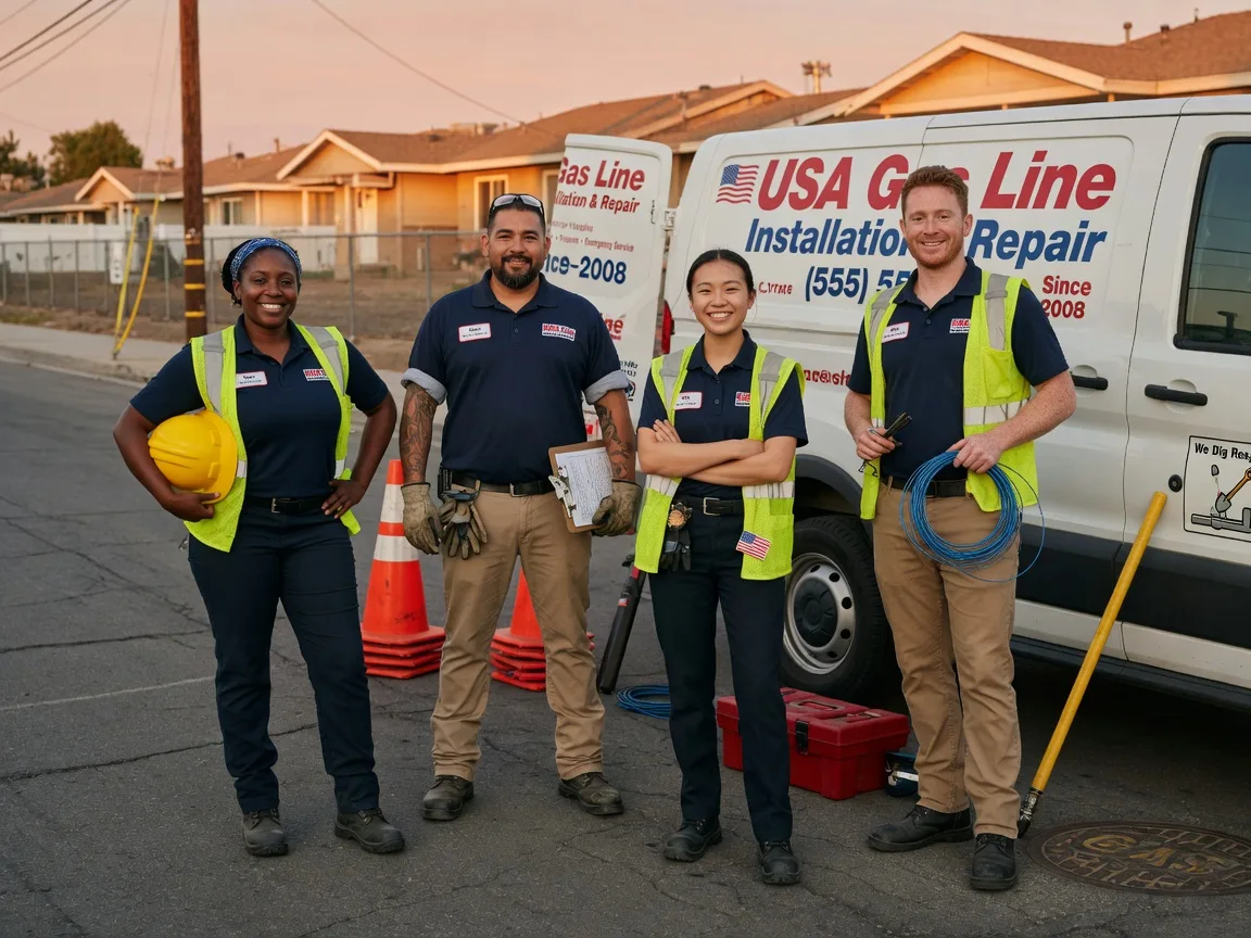Gas Line Installation company in Lostant, IL